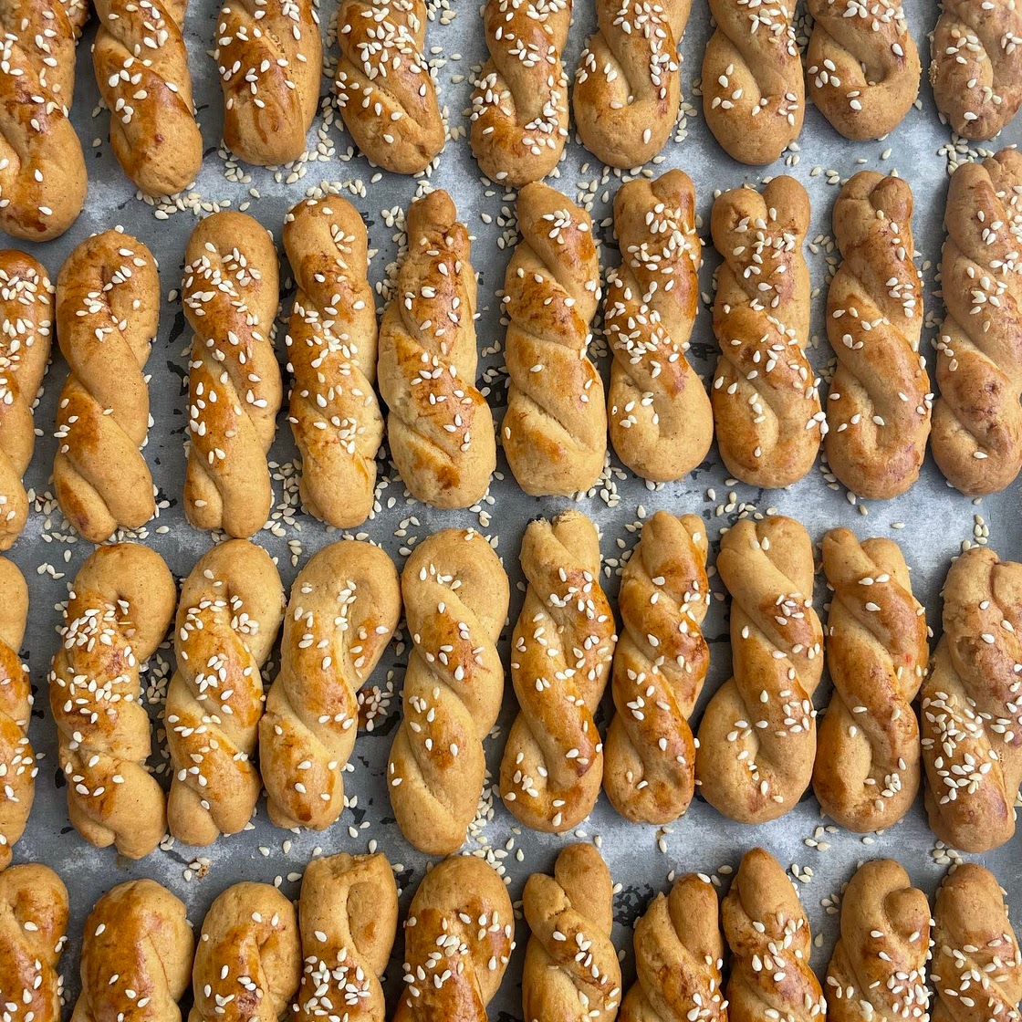 Koulourakia (Greek Easter Biscuits)