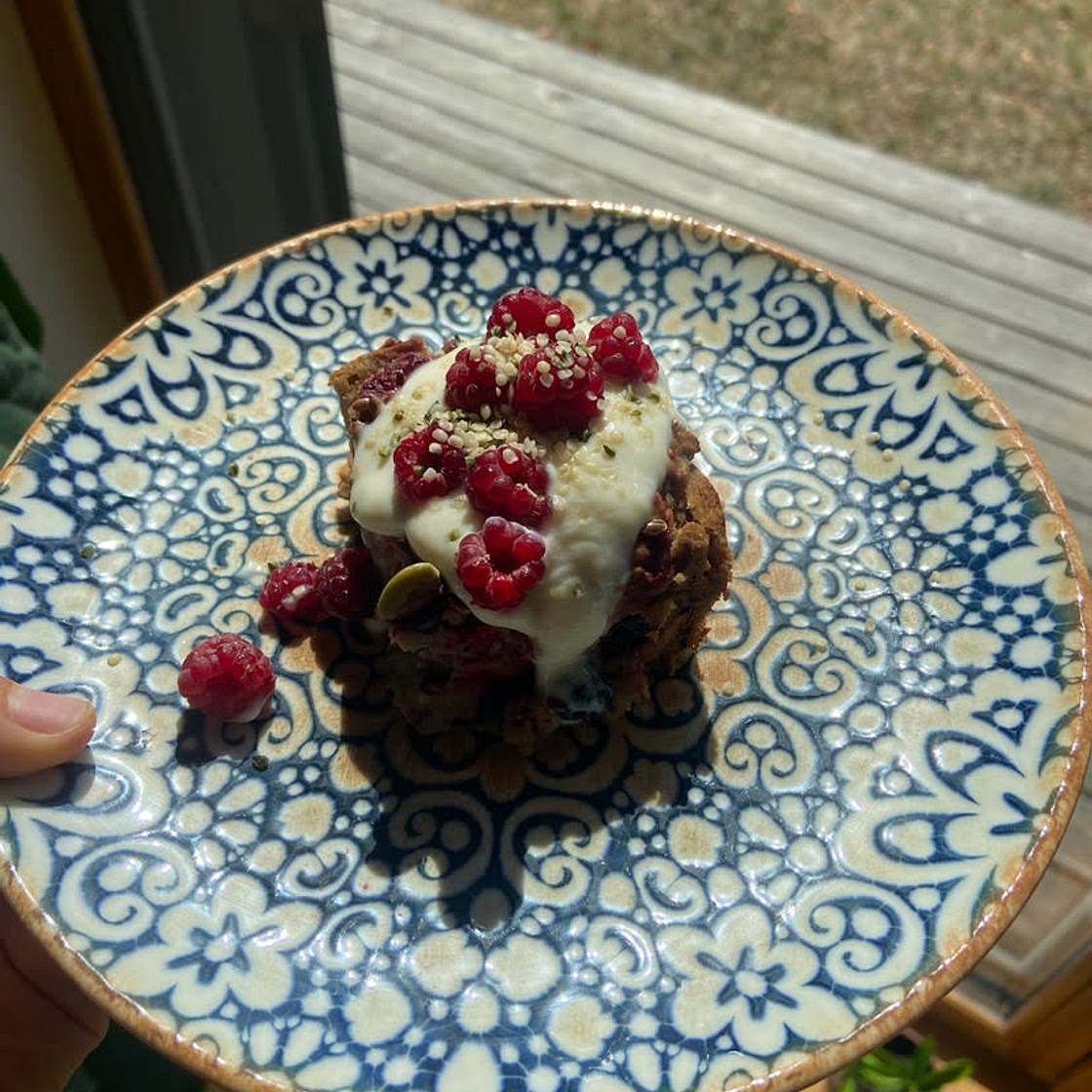 CHICKPEA BERRIE BLONDIES ✨