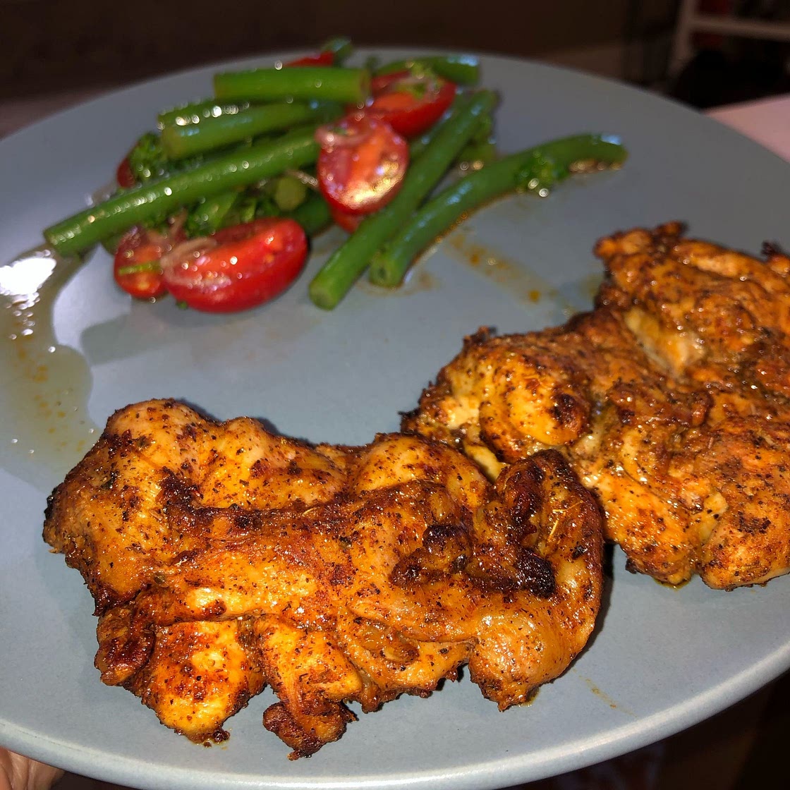 Air Fryer Lemon Pepper Chicken Thighs: Whole30, Paleo, Keto, GF