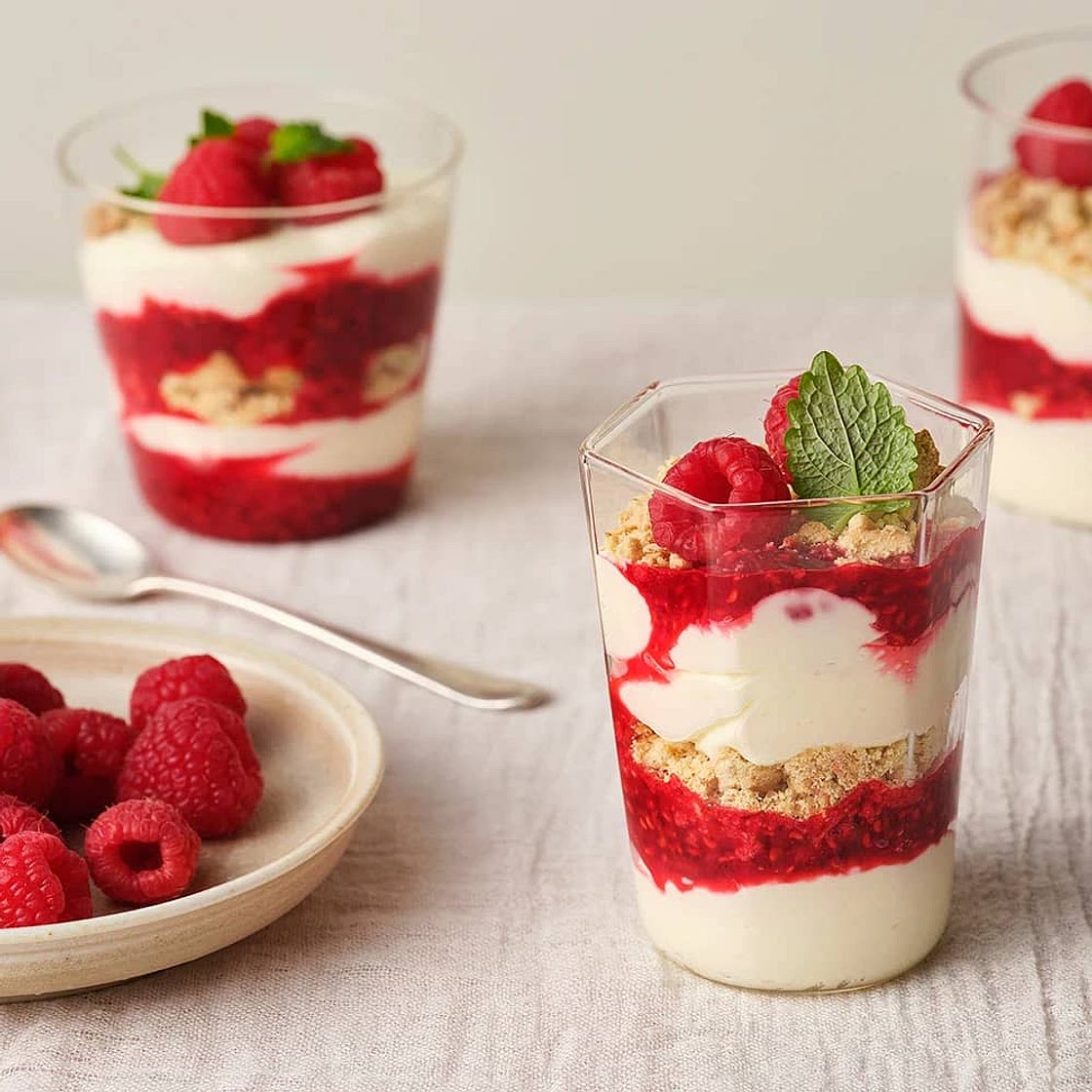 Cheesecake I glas