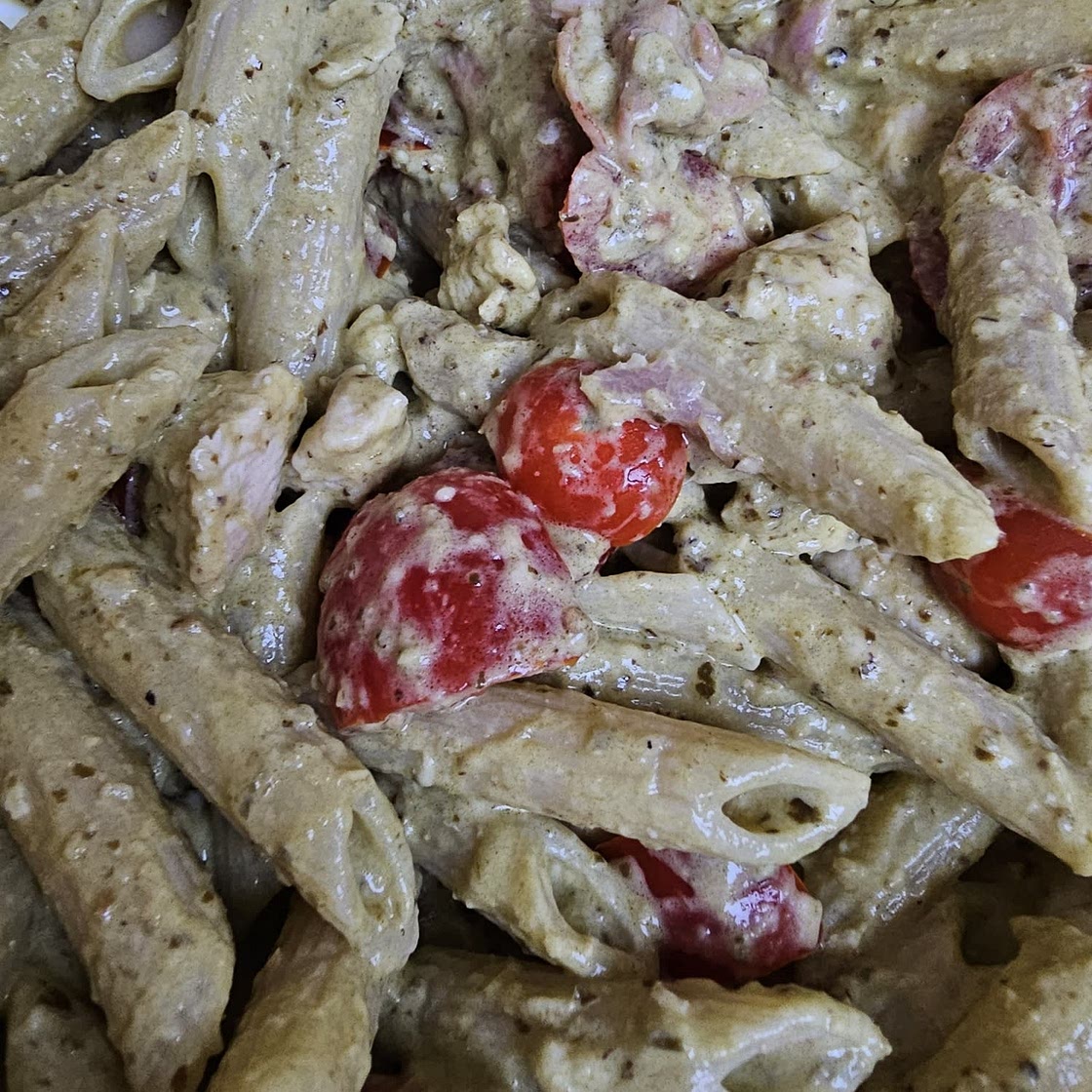 Chicken Pesto Pasta Salad