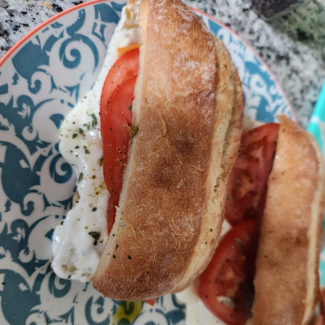 Farmers Market Caprese Sandwich