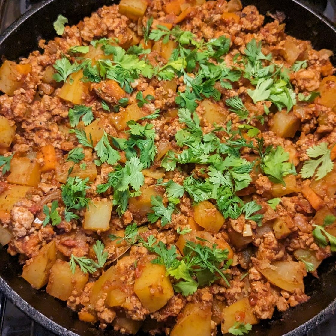 Picadillo Con Papas (Ground Beef with Potatoes)