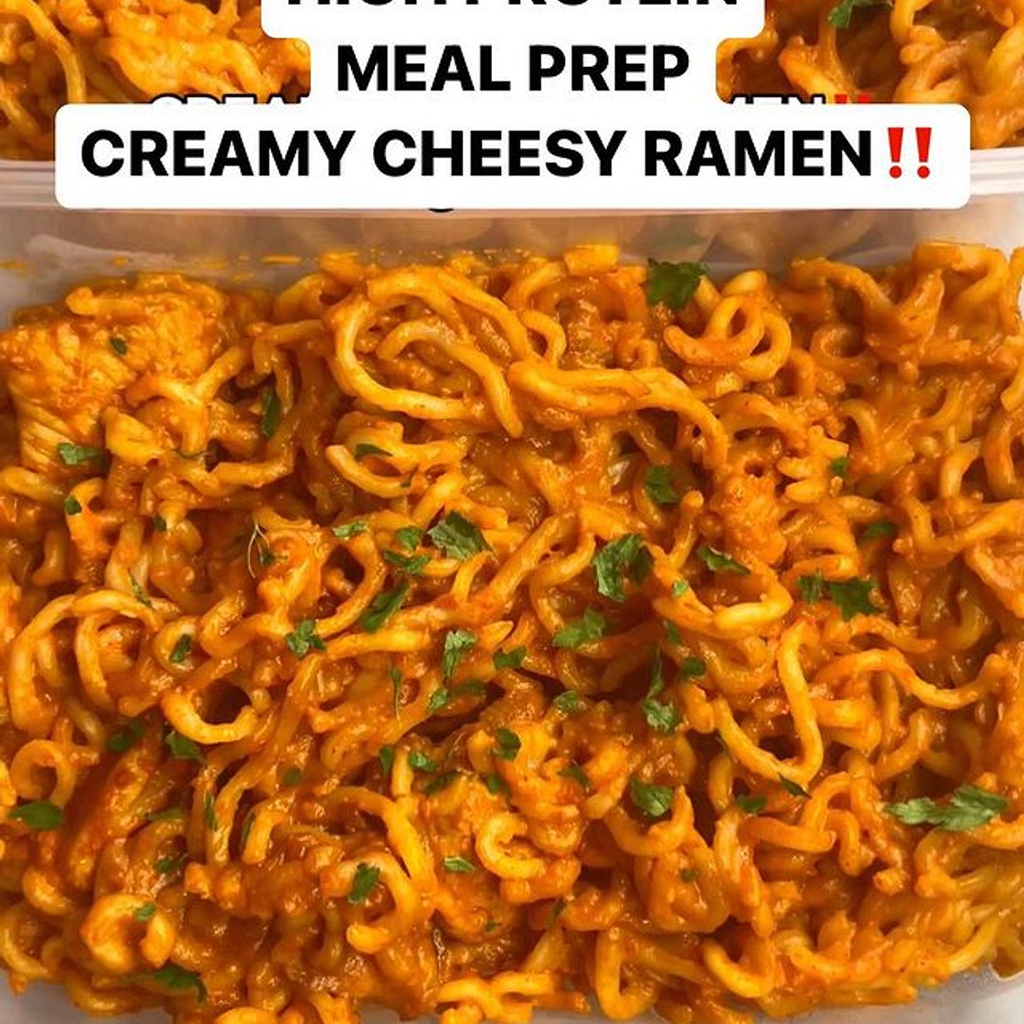 creamy cheesy ramen
