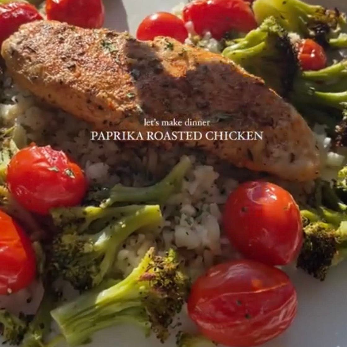 Paprika Roasted Chicken