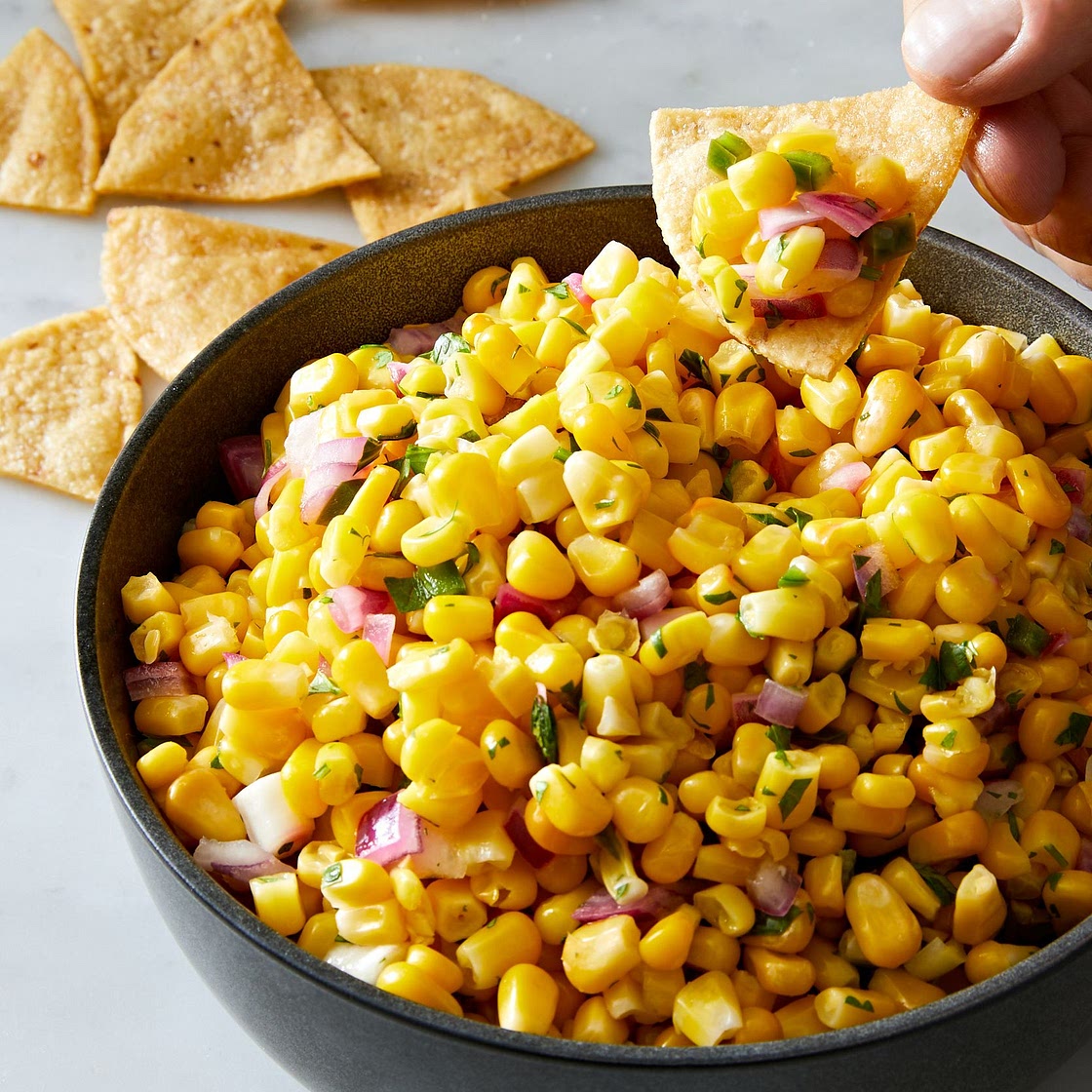Copycat Chipotle Corn Salsa