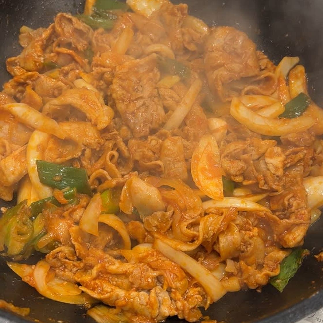 가성비 짱! 뒷다리살 고추장 볶음
