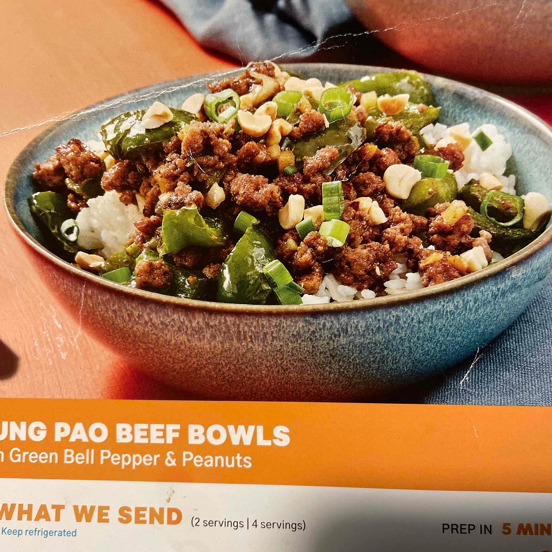 Kung Pao Beef Bowls