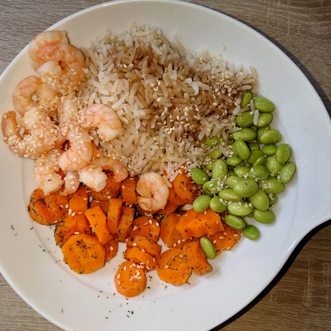 Karotten-Garnellen B
owl