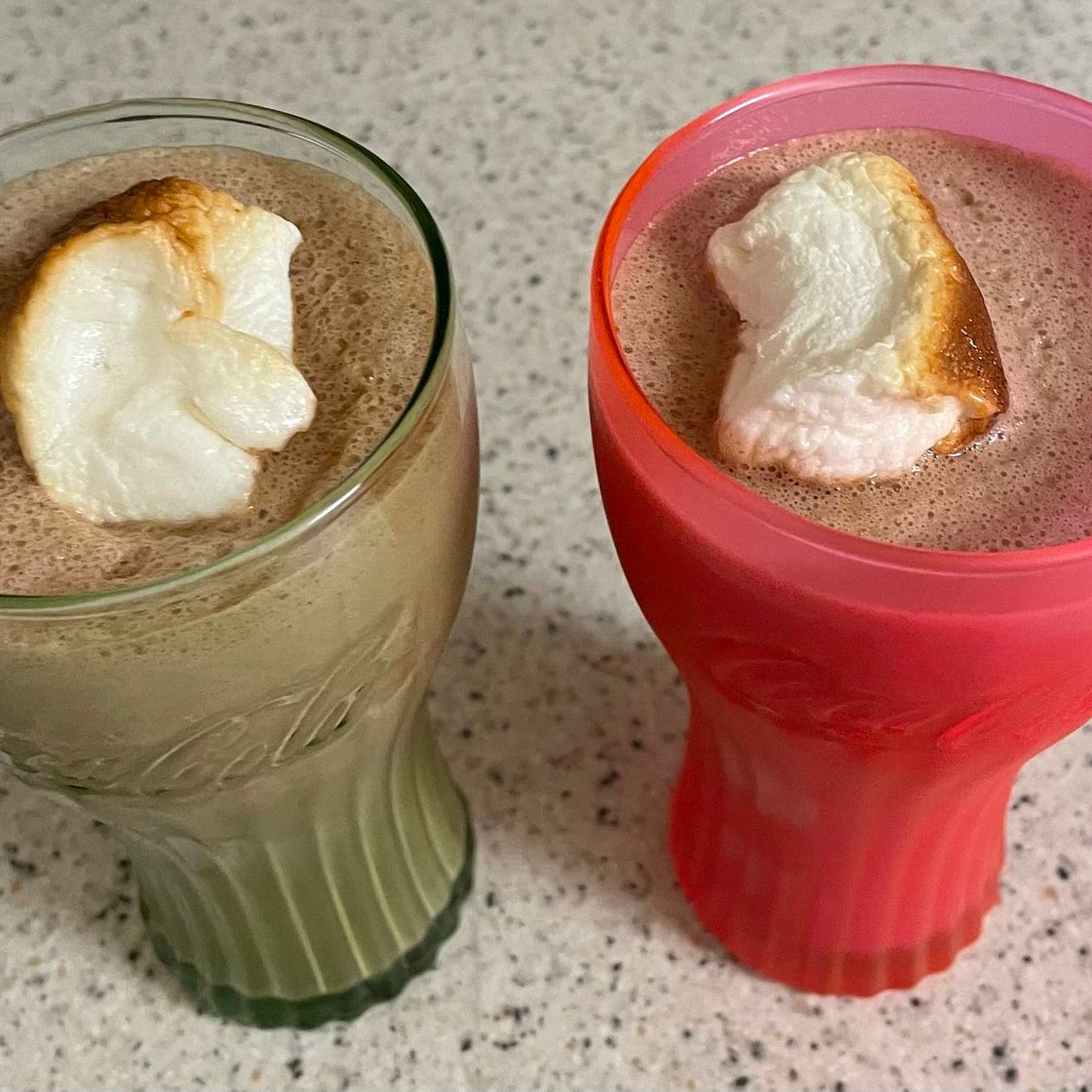 Toasted marshmallow NUTELLA MILKSHAKE