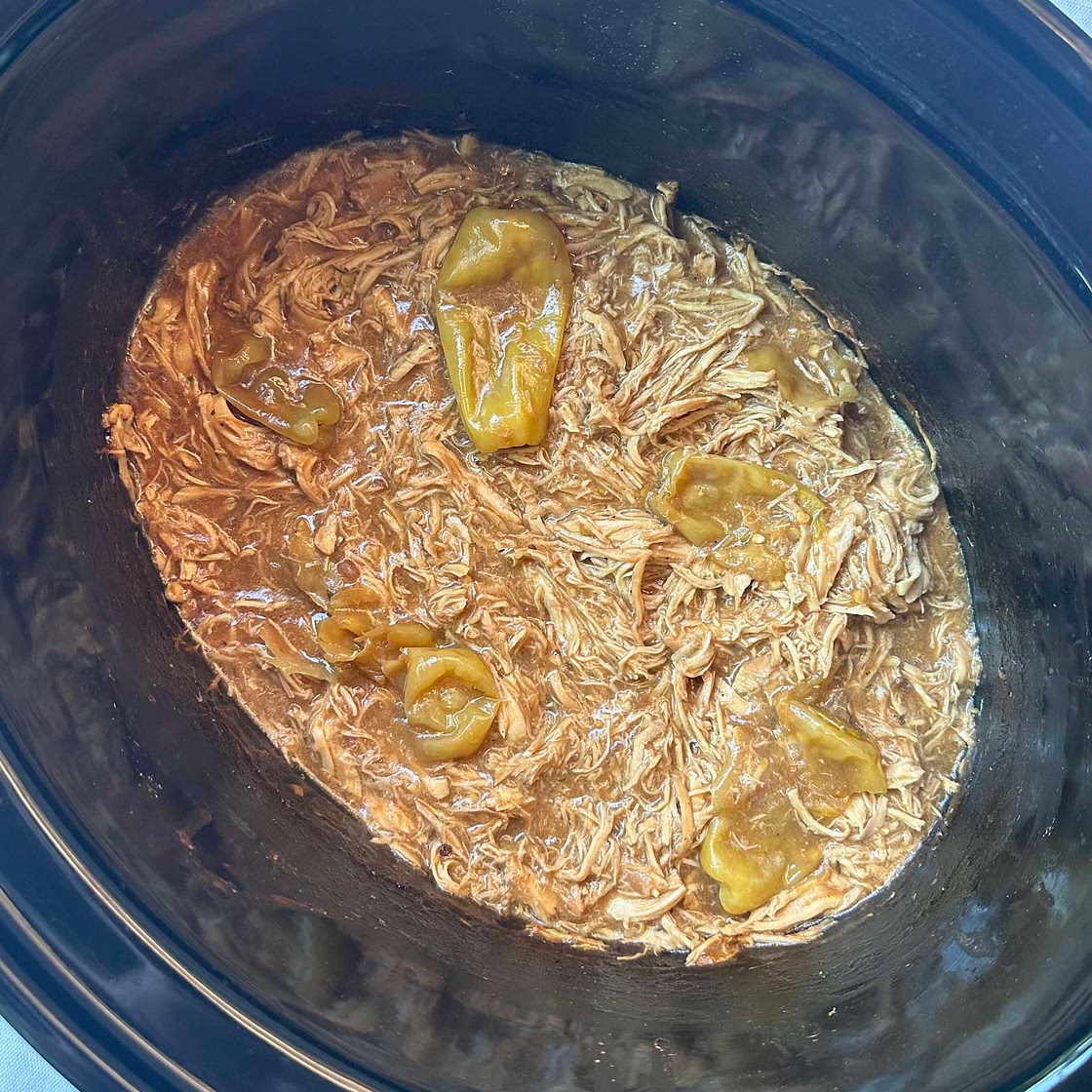 Crockpot Mississippi Chicken