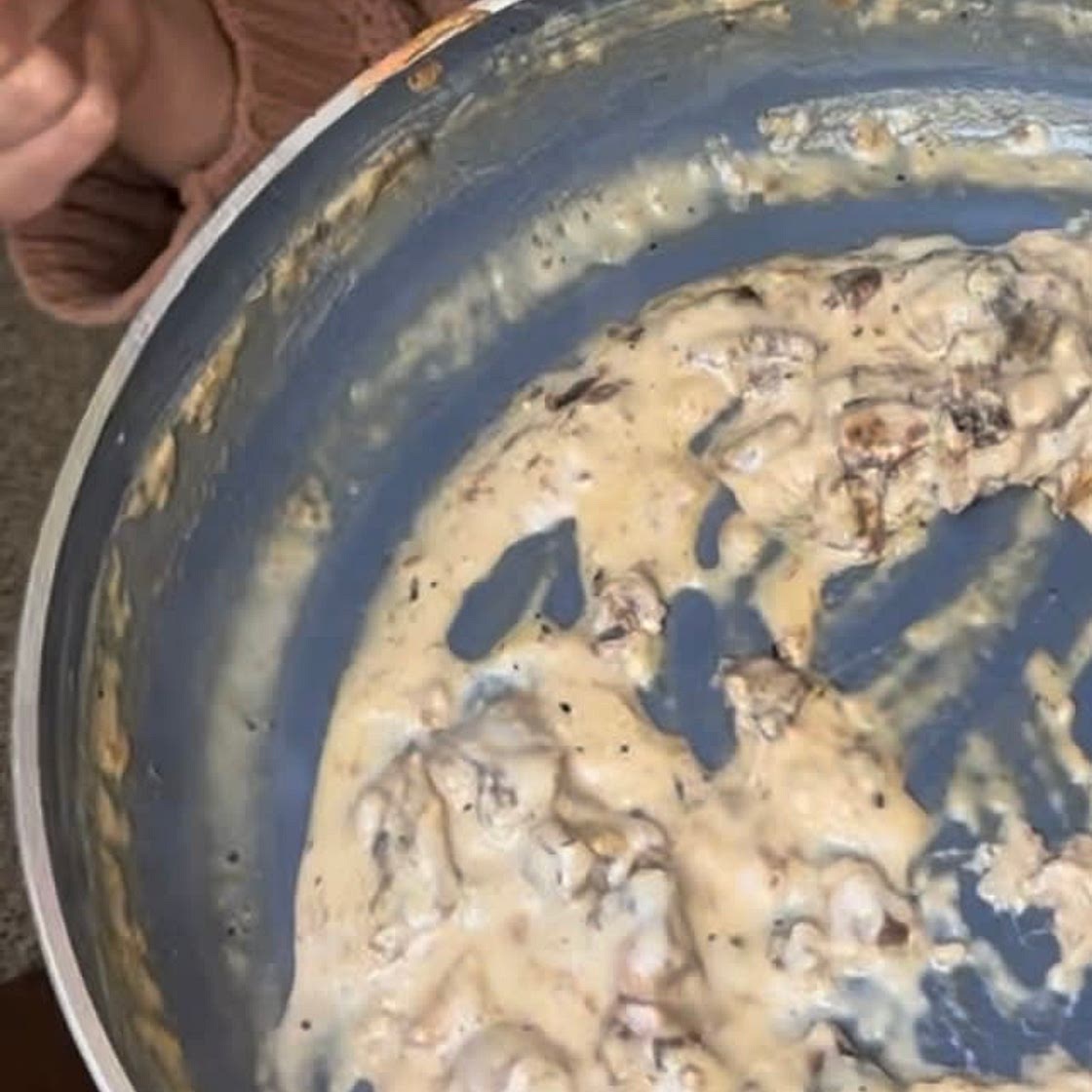 Condensed cream of mushroom soup