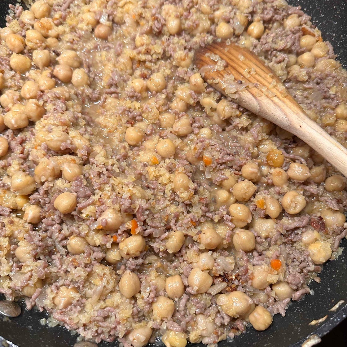 Bulgur Rice with chickpeas