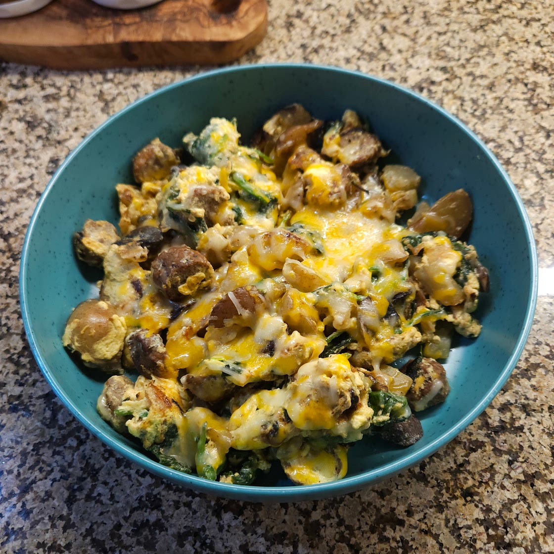 Turkey Sausage Breakfast Skillet