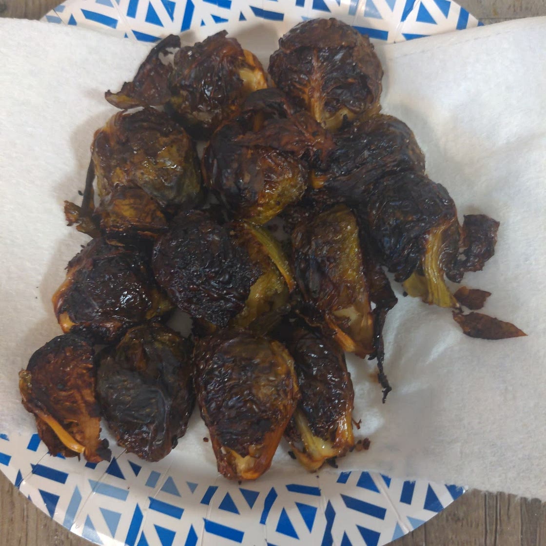 Balsamic Sea Salt Roasted Brussel Sprouts