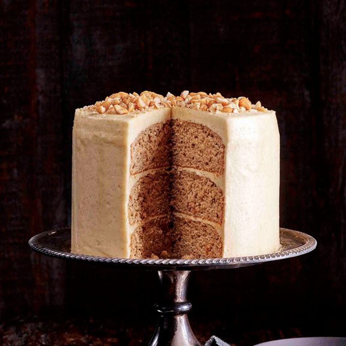 Peanut butter layer cake