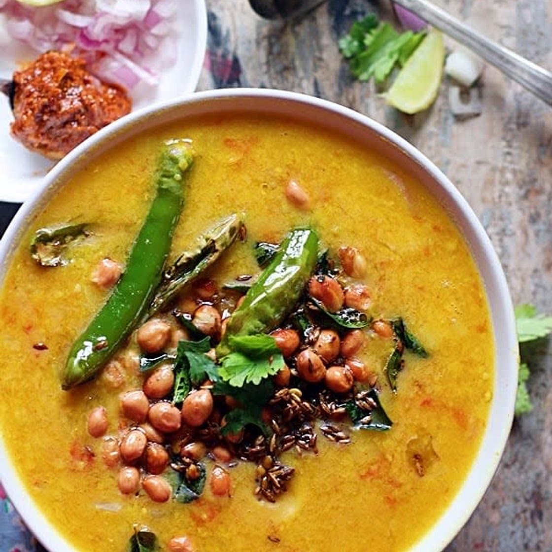 GUJARATI DAL WITH PEANUTS + STAR ANISE