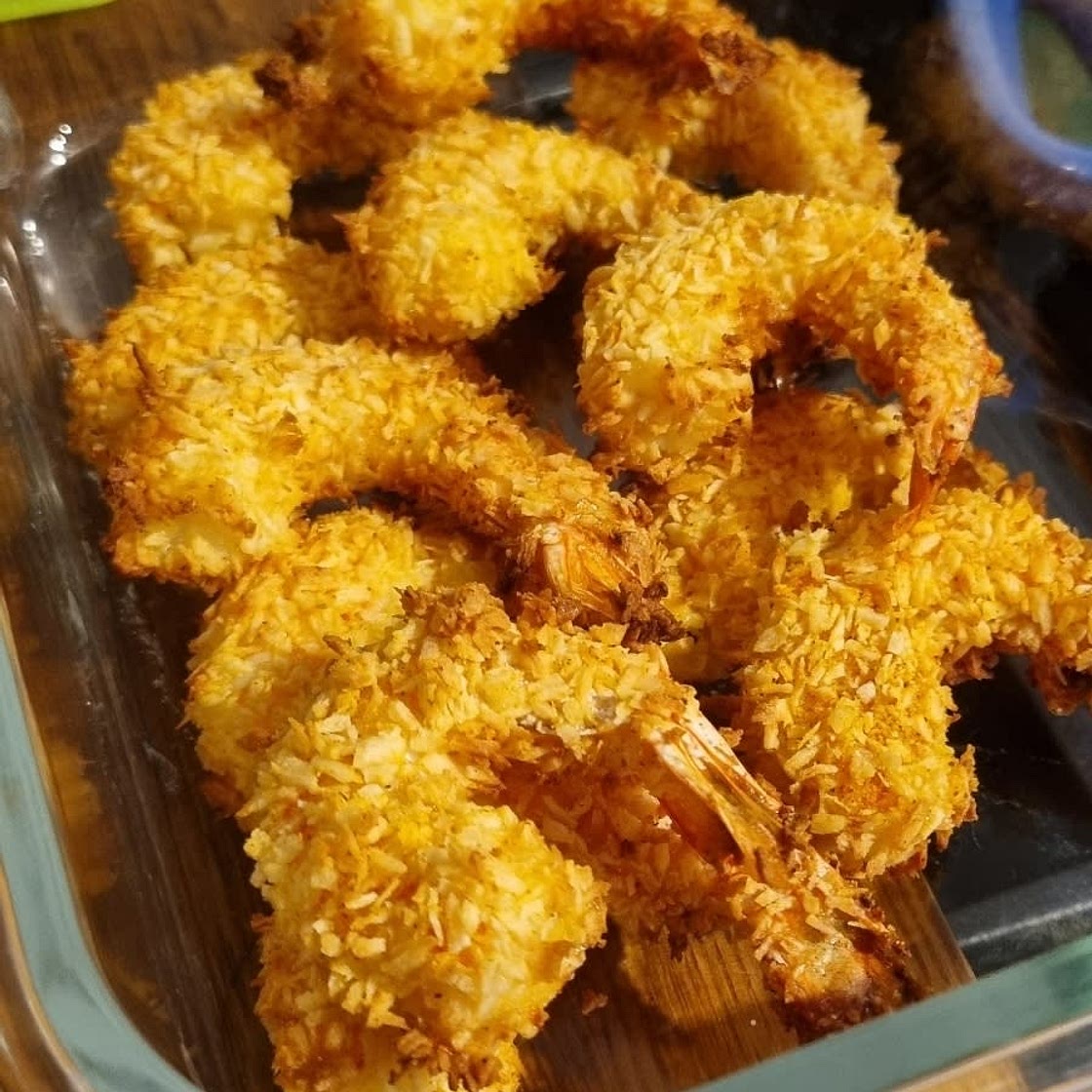 Air Fryer Coconut Shrimp: Whole30, Paleo, Keto, GF