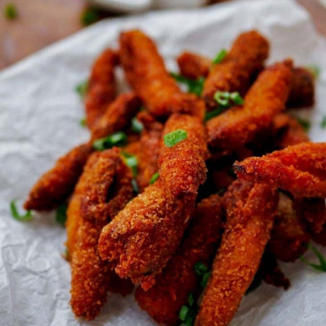 Kebab fish fingers