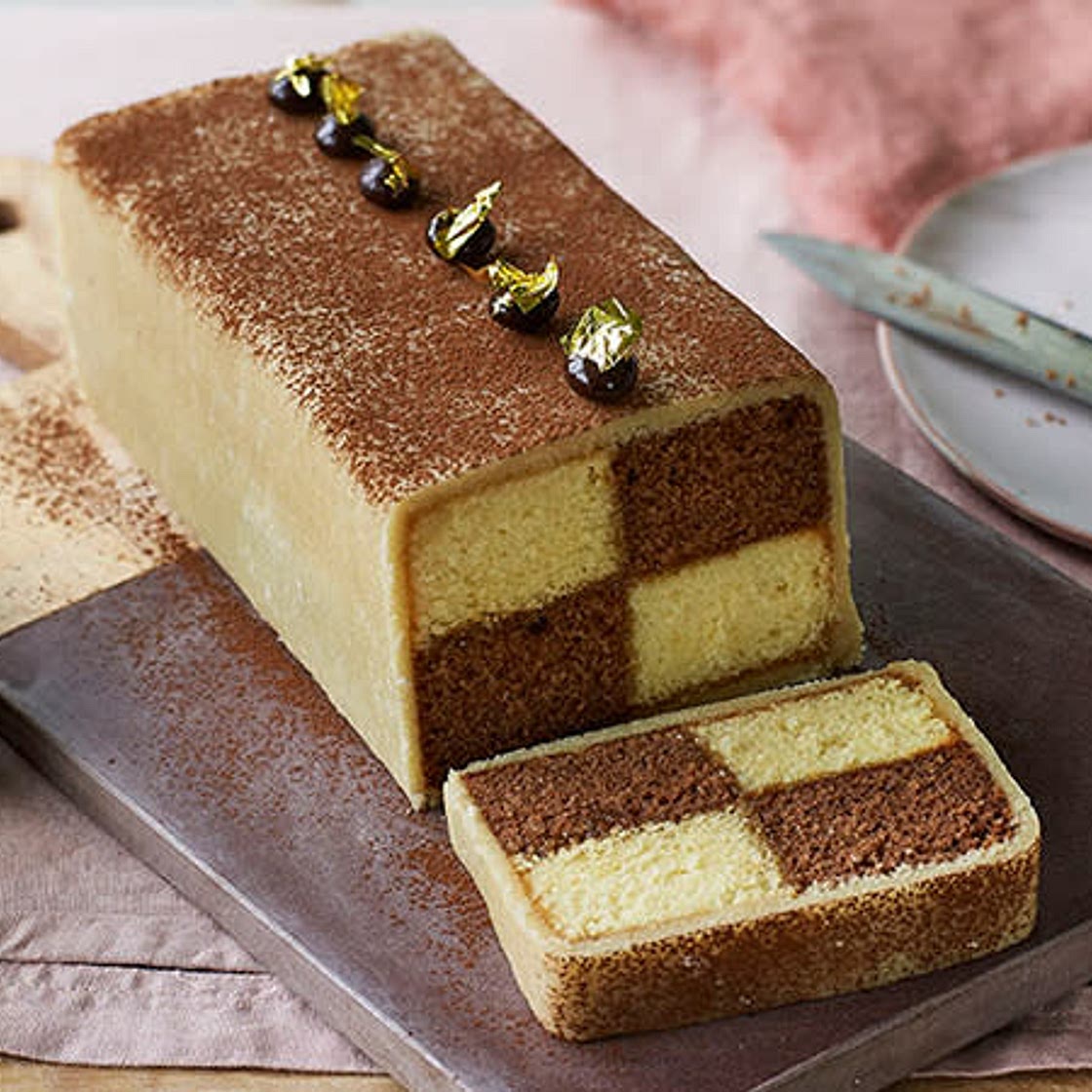 Dave's Chocolate Espresso Martini Battenberg