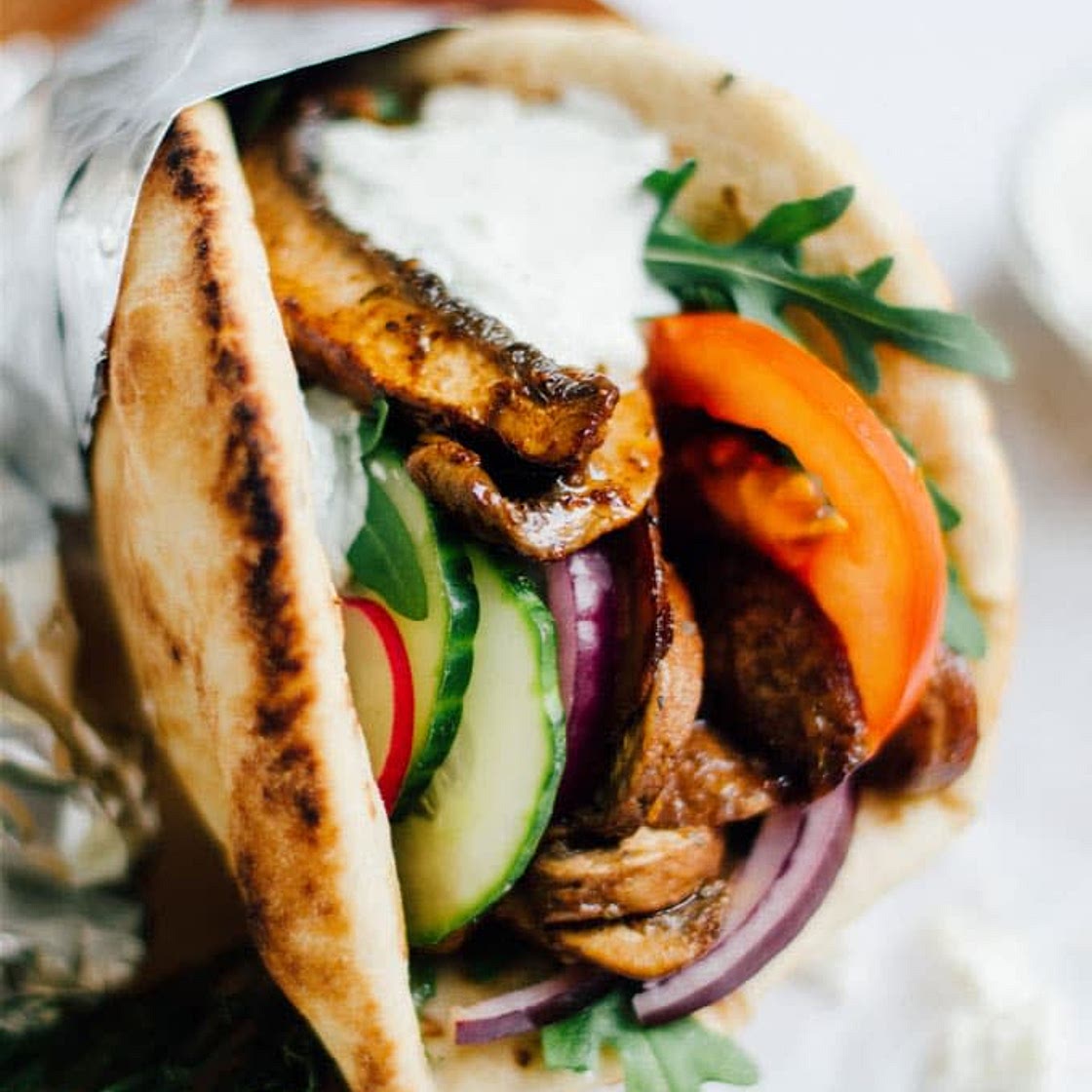 Mushroom Gyros
