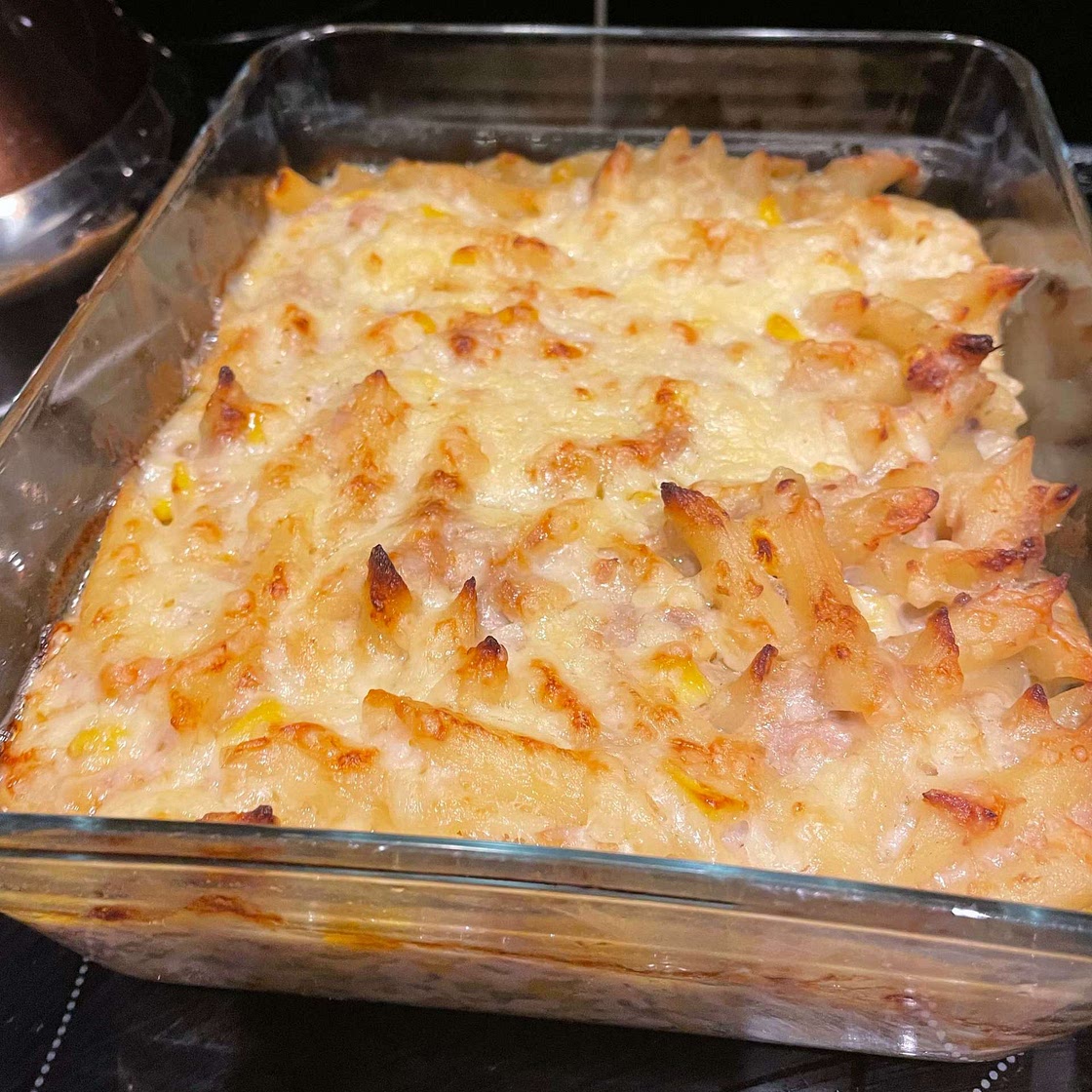 Tuna pasta bake