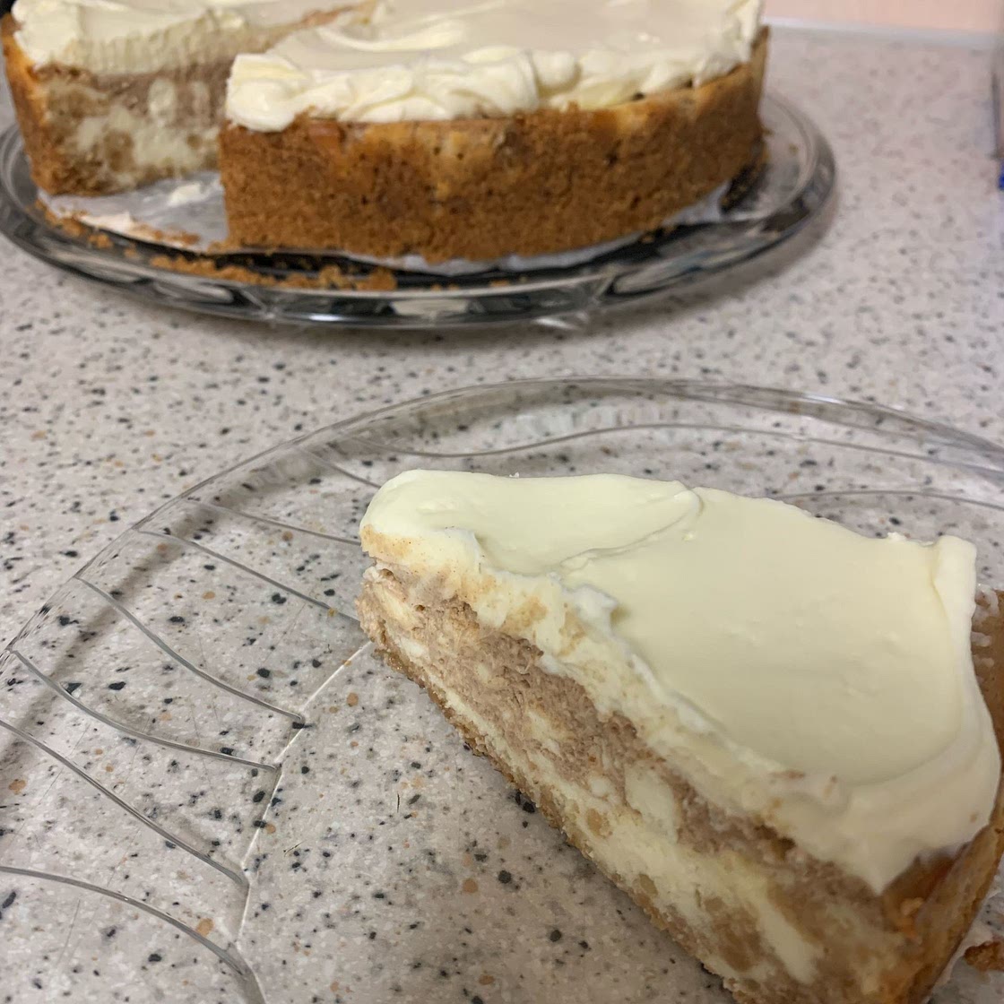 Cinnamon cheesecake 