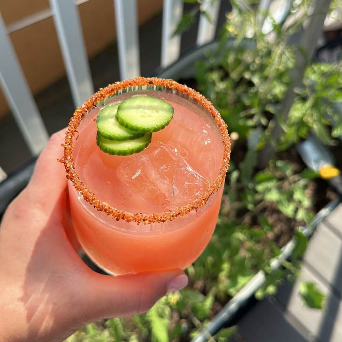 Watermelon Cucumber Margaritas