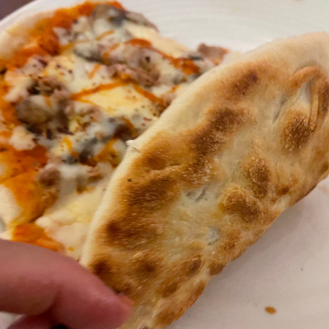 Pizza à la poêle