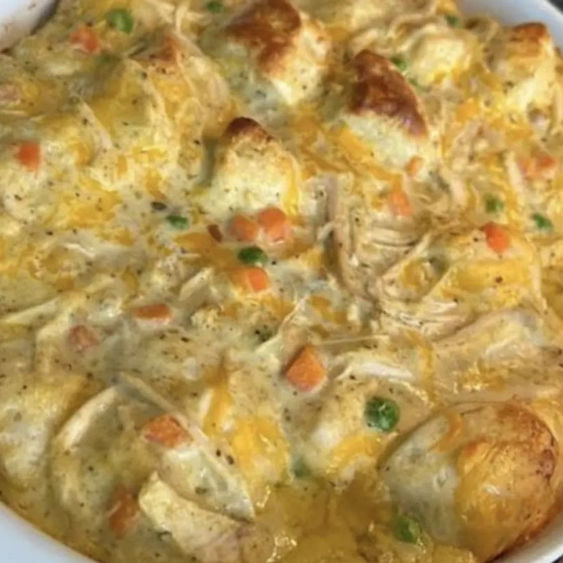 Chicken and Biscuit Casserole