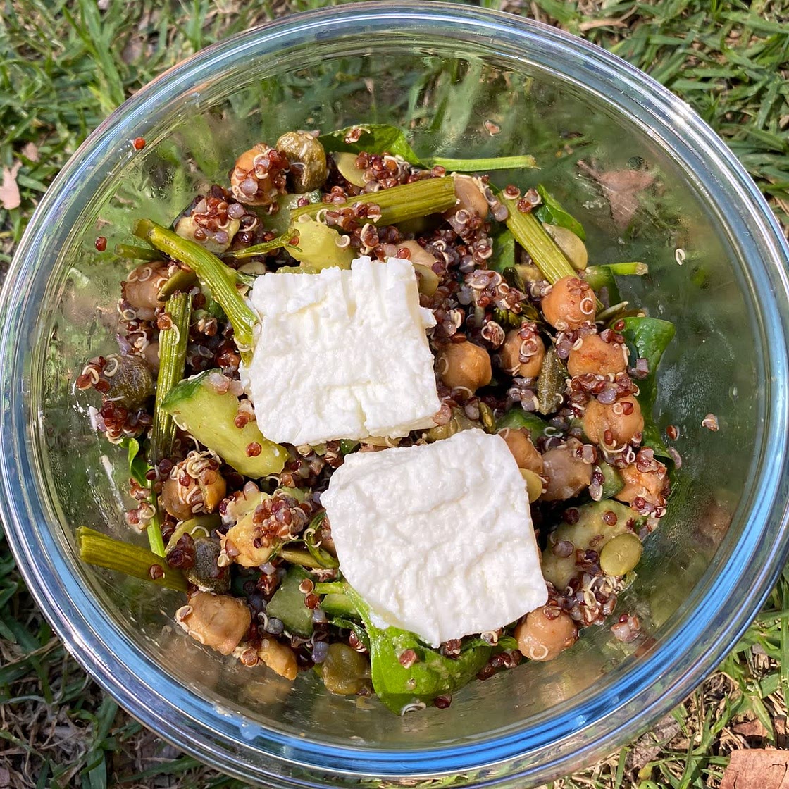 Spring Green Quinoa Bowl