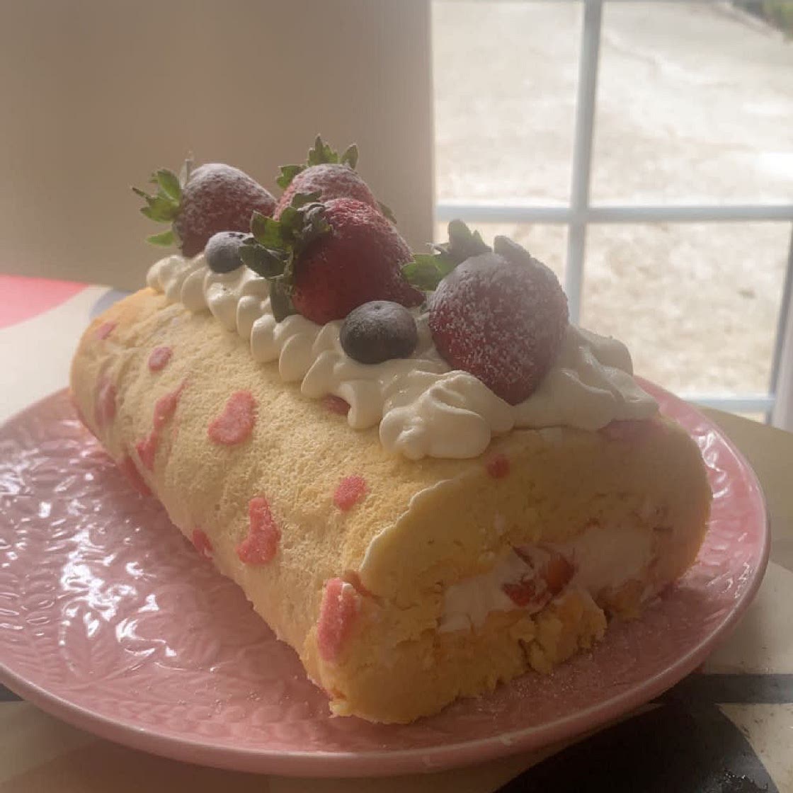 Japanese Roll Cake - Basic Chiffon Sheet Cake Recipe