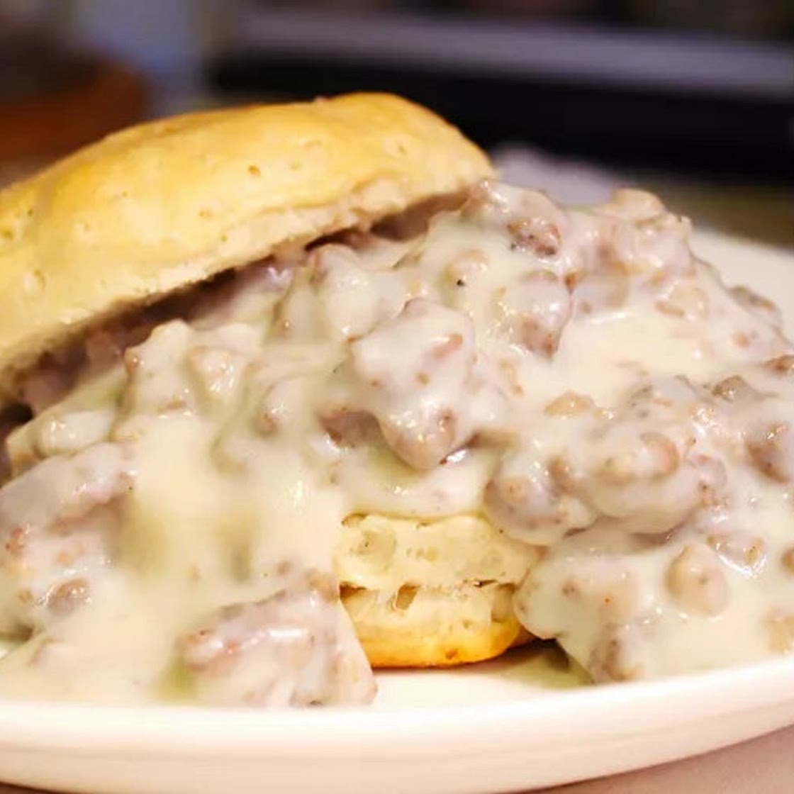 Sausage Biscuits and Gravy