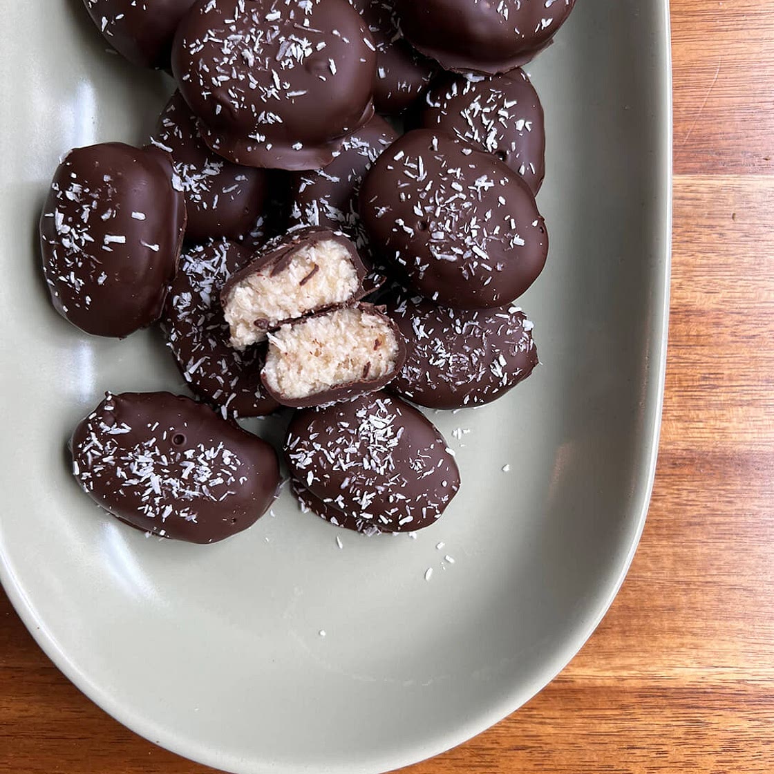 Coconut Almond Banana Mounds