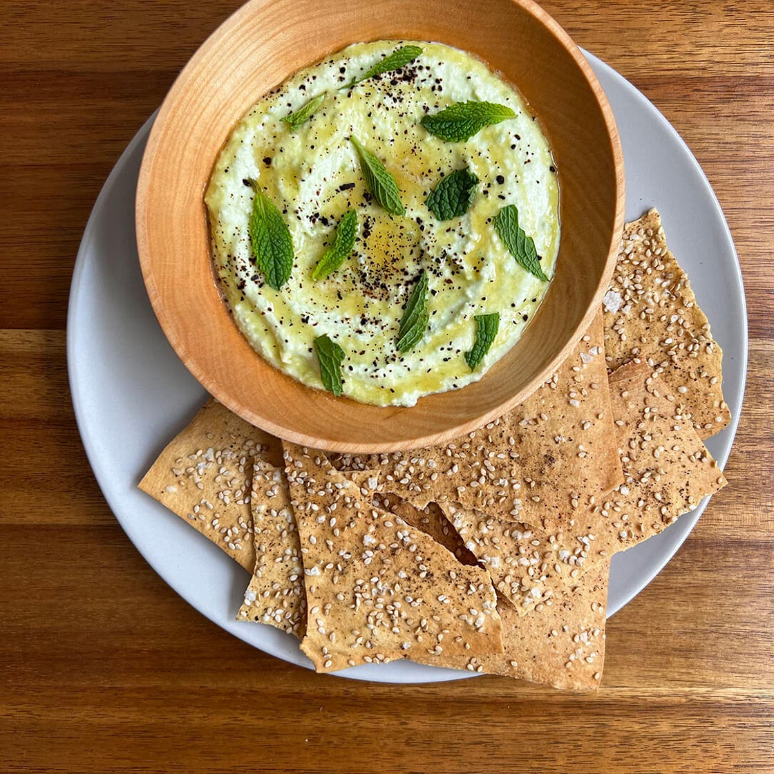 Whipped Feta Jalapeño Dip