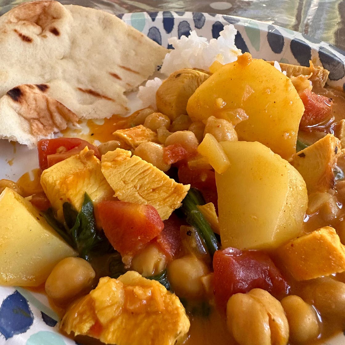 Coconut Chickpea Curry