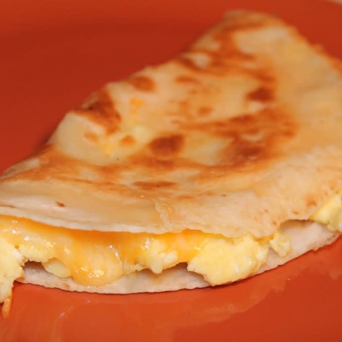 Fried egg taco