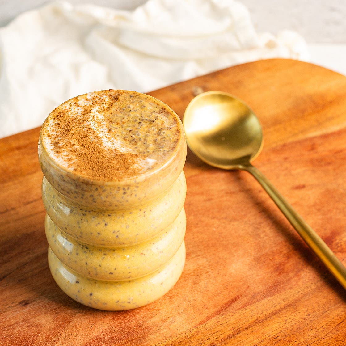 pumpkin pie chia pudding