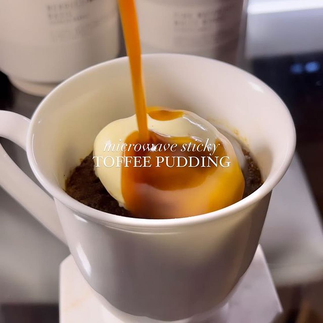 Microwave Sticky Toffee Pudding