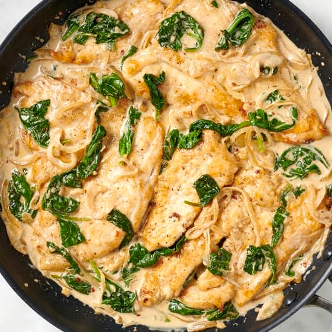 Creamy Spinach Chicken