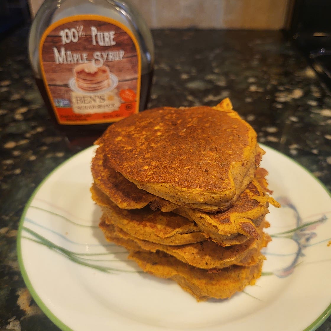 Pumpkin Protein Pancakes