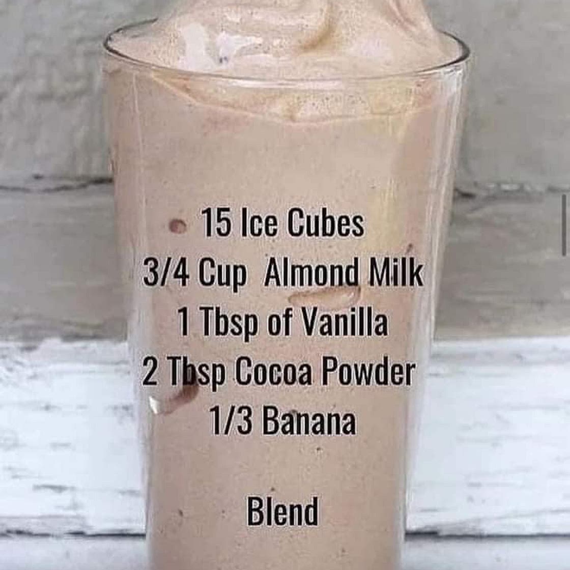 Coca banana drink