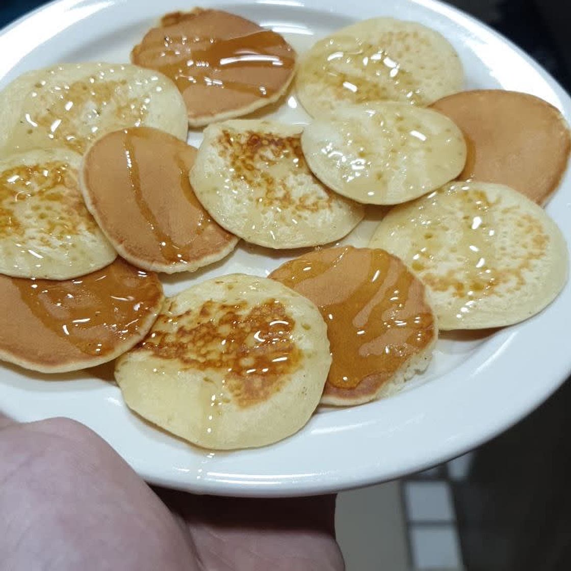 ‏Delicious Honey Pancakes