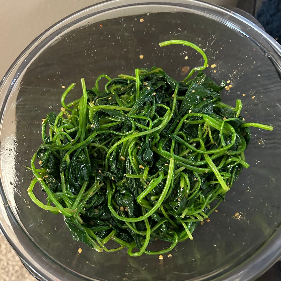 Seasoned Spinach (시금치무침)