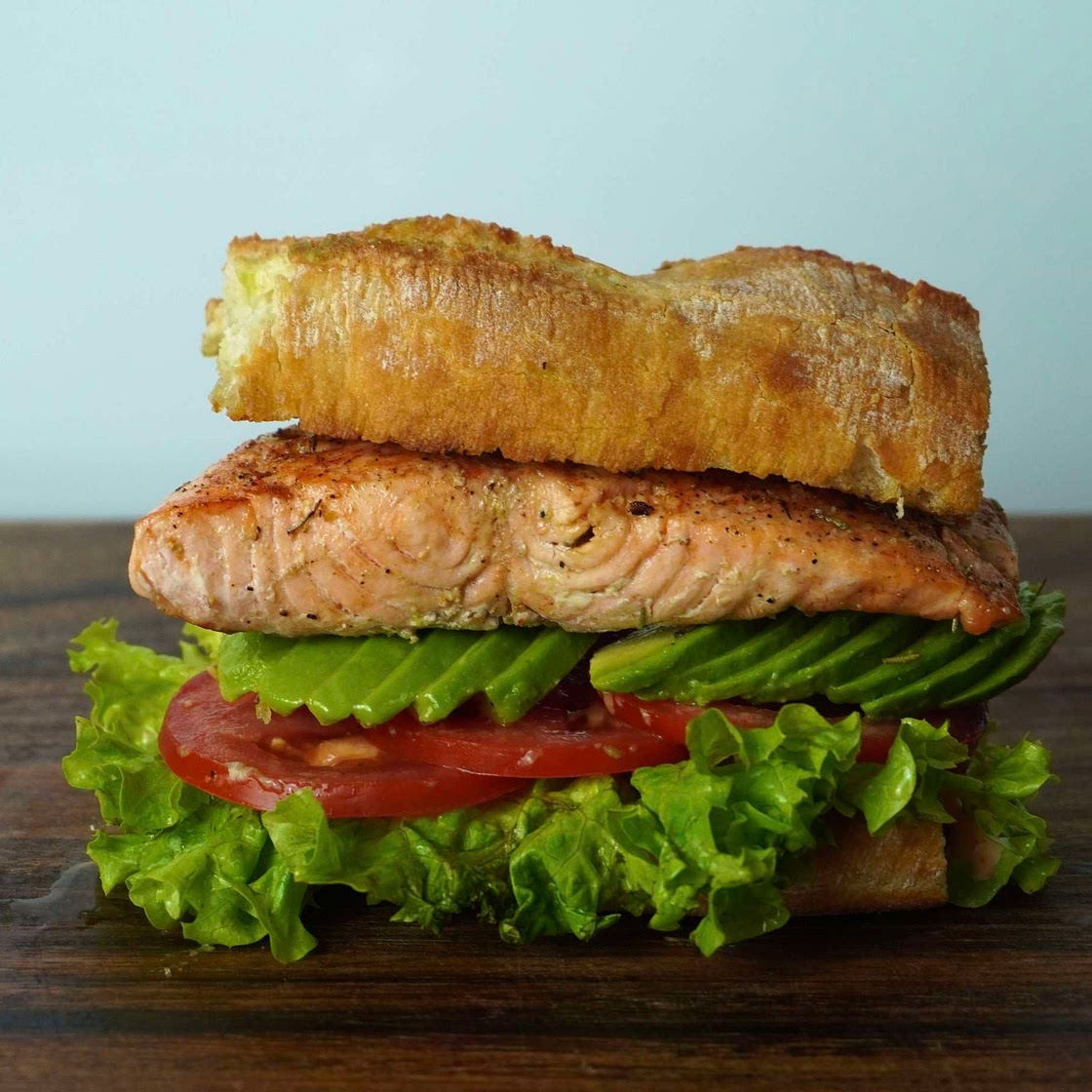 Lachs Sandwich