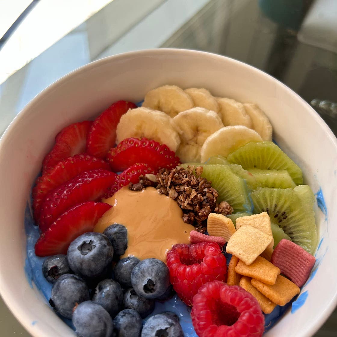 Homemade Blueberry Yogurt 