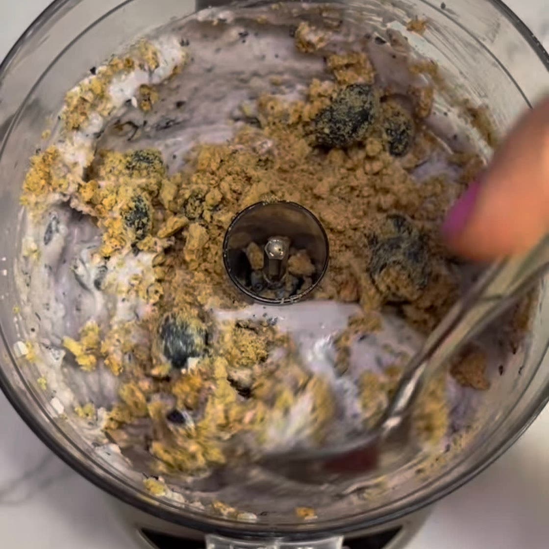 Blueberry Cheesecake Ice Cream