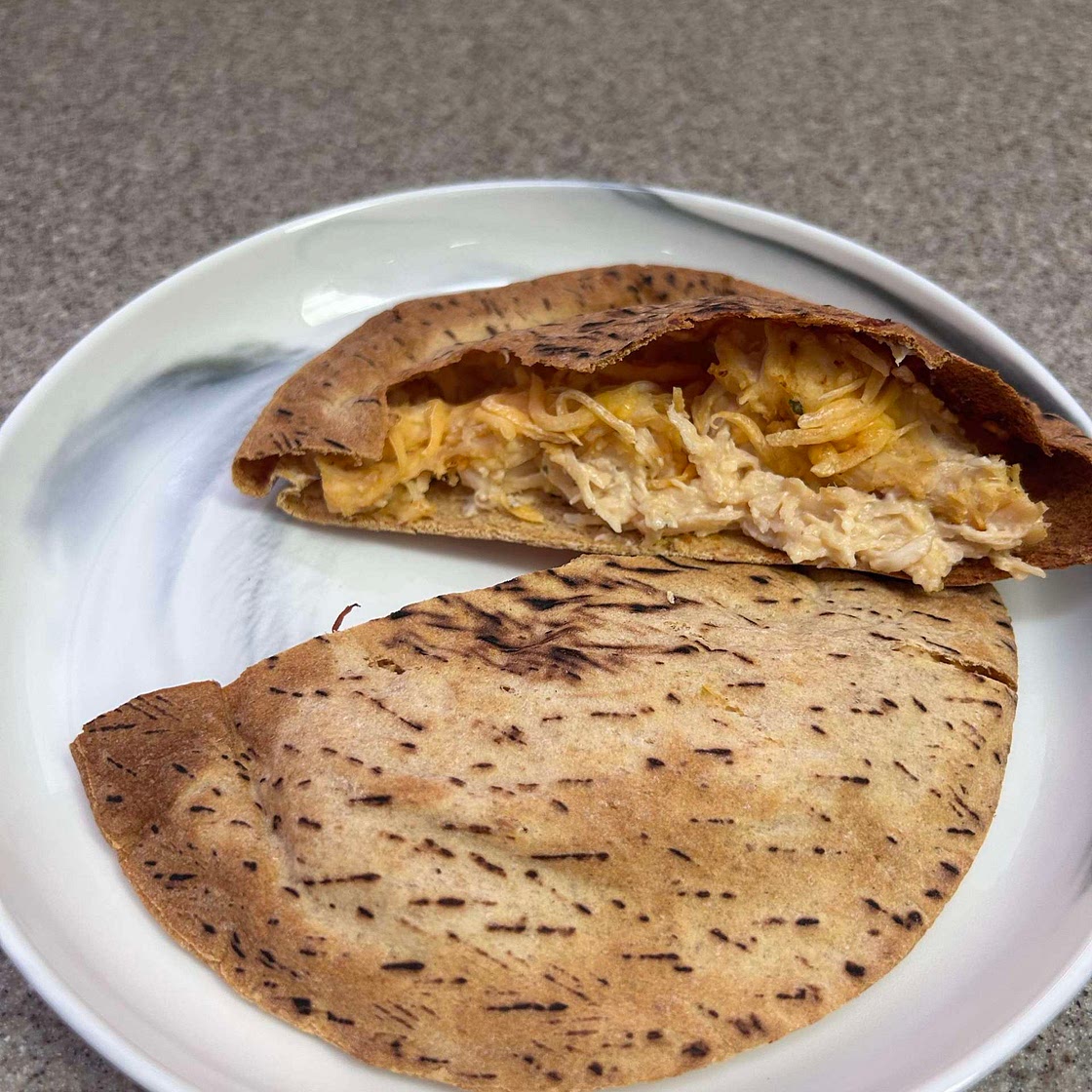 Macro-Friendly Buffalo Chicken Quesadilla  