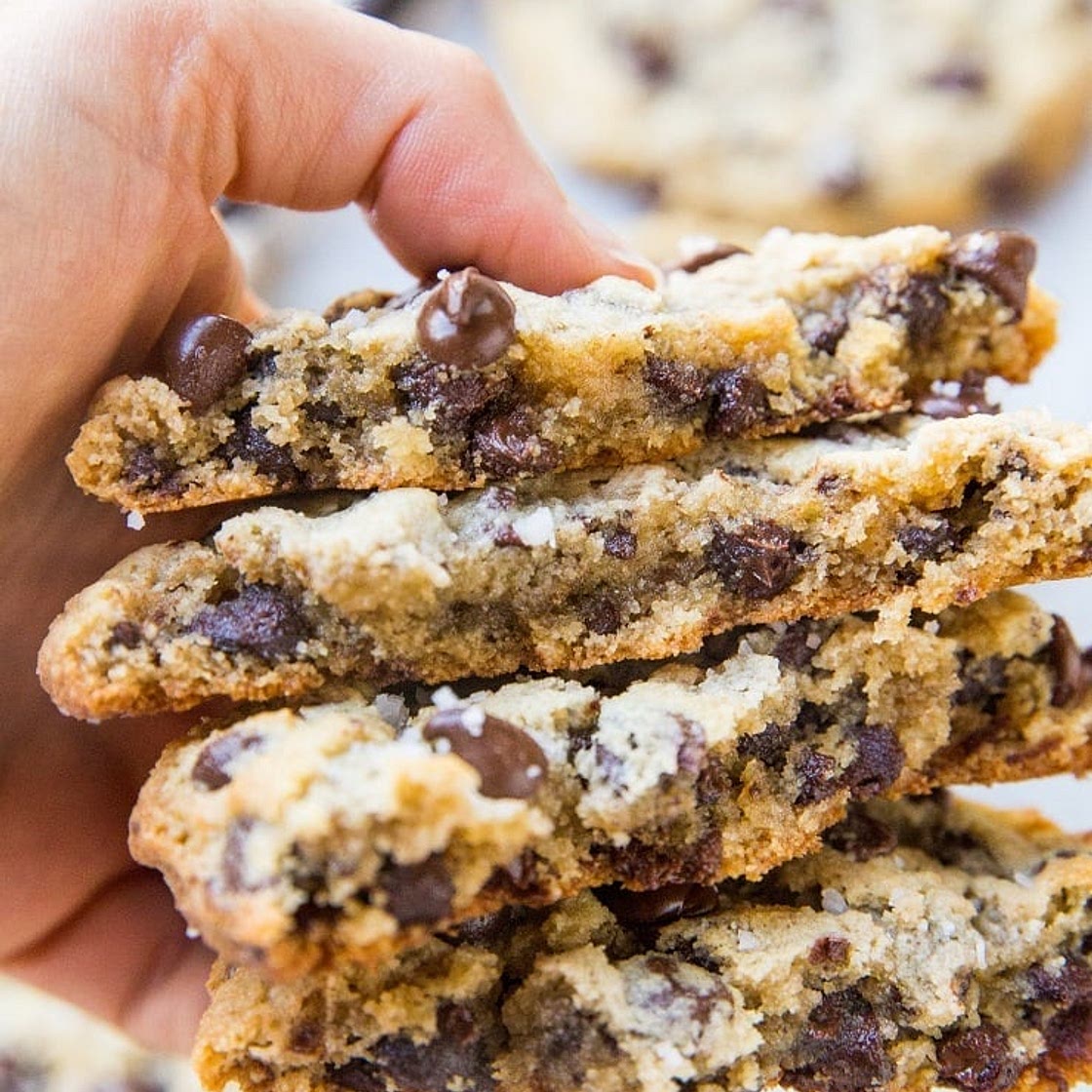 The BEST Giant Paleo Chocolate Chip Cookies