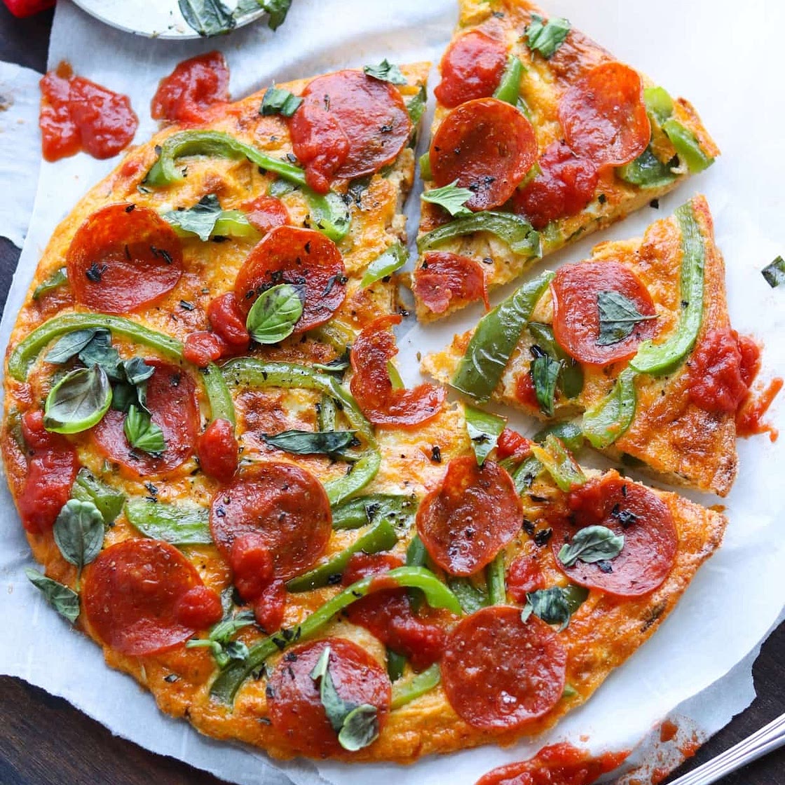 Pepperoni Pizza Frittata (Whole30)